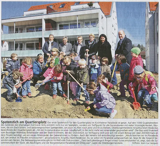 Zeitungsartikel vom 21.03.2012